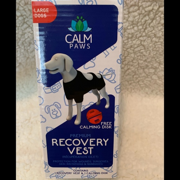 Calm Paws Other - 🎉HP🎉CALM PAWS RECOVERY VEST FOR DOGS LARGE NWT
